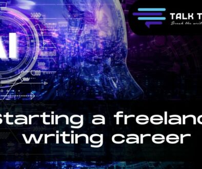 AI WRITER Starting a freelance writing career