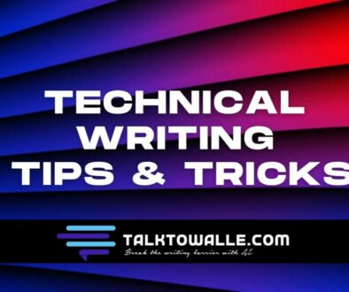 Technical Writing Tips And Tricks